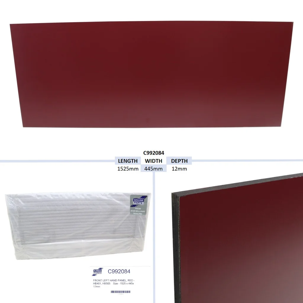 HB505 Red Left Hand Panel — photo 1 of 1
