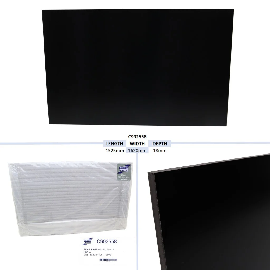 510 Rear Ramp Panels Black — photo 1 of 1