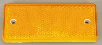 IW Rectangular Amber Reflector — photo 1 of 1